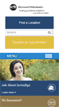 Mobile Screenshot of deerwoodorthodontics.com